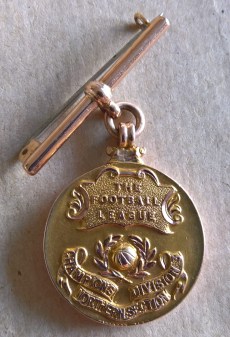 Willie Watson D3N medal 1928-29 F