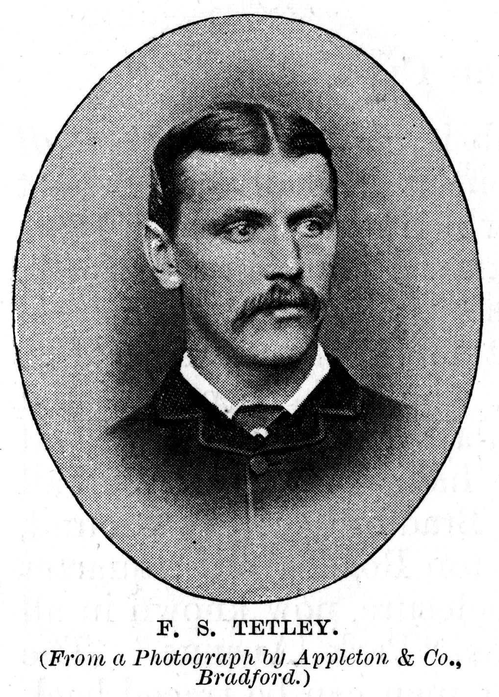 Tom Tetley Bradford FC 1876 England international