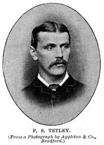 Tom Tetley Bradford FC 1876 England international